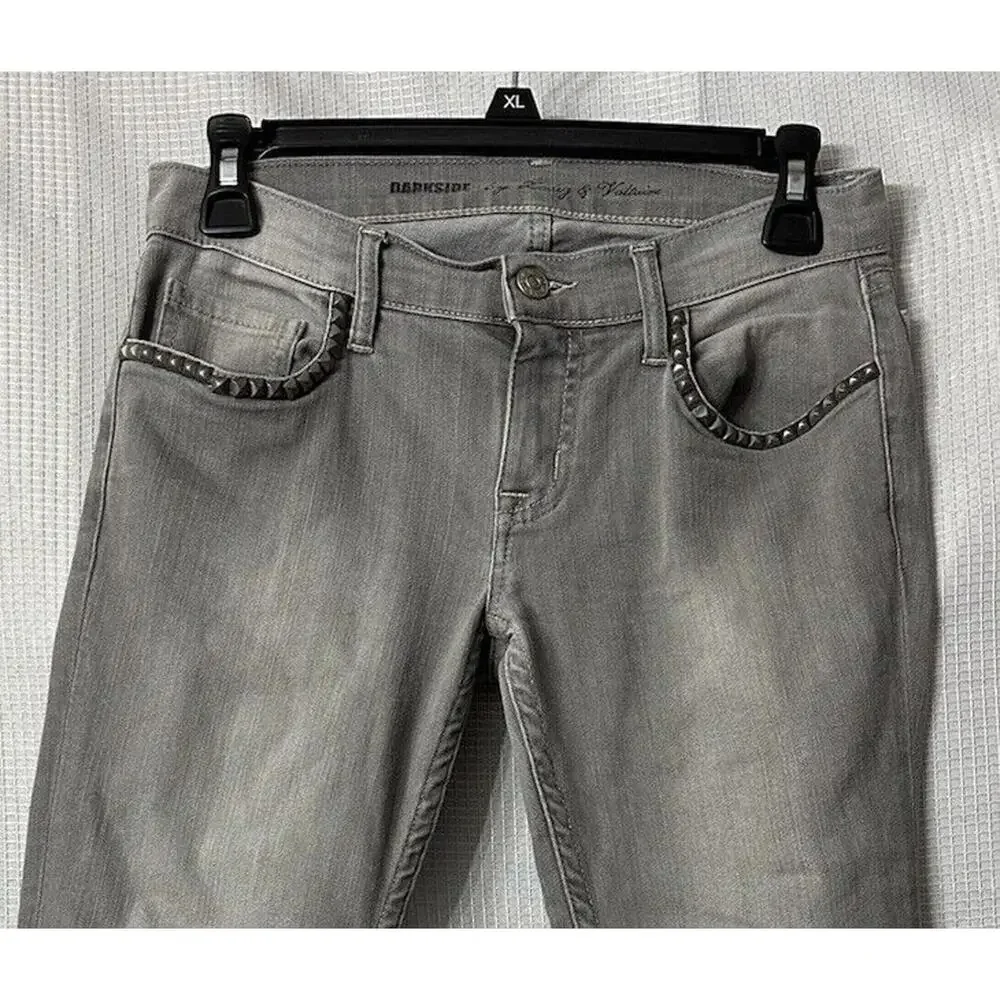 Darkside by Zadig & Voltaire Womens Gray Stretch Skinny Jeans Denim Size‎ 24 EUC - Picture 2 of 9
